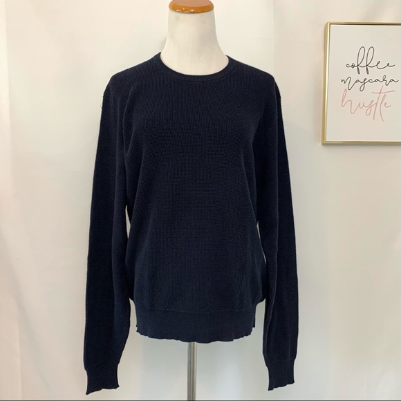 Ralph Lauren Sweaters - Ralph Lauren purple label navy crew neck sweater